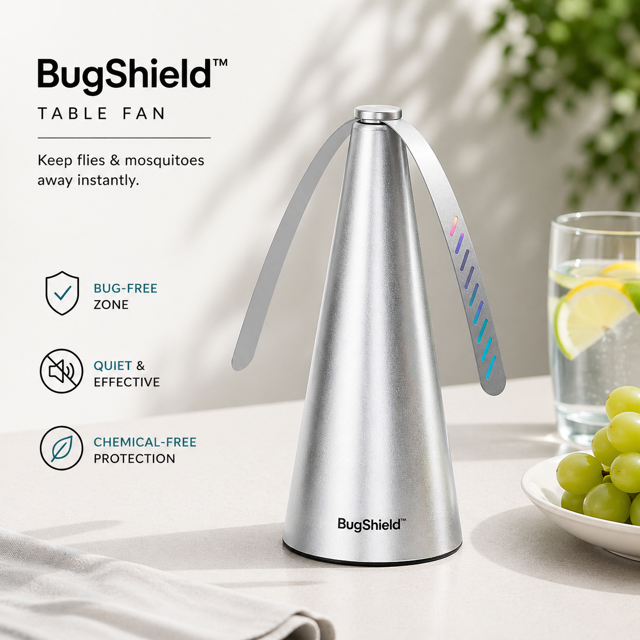 BugShield™ Table Fan